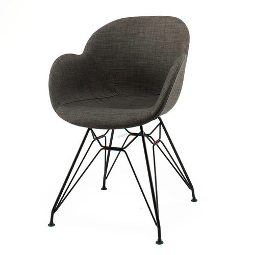 Nordic Dining Chairs Designer Plastic Back Chair Home