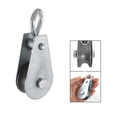 0.05 Ton Sheave Swivel Eye Rope Pulley