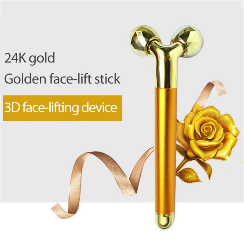 3D Roller Face-lifting Roller Electric Gold Stick Beauty