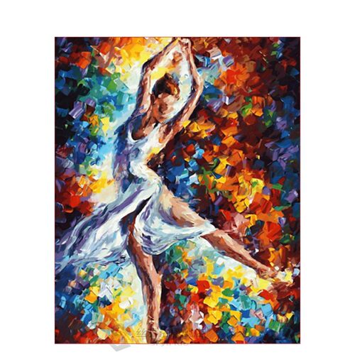 Painting By Numbers  s DIY 60x75cm Framed acrylic paint by n