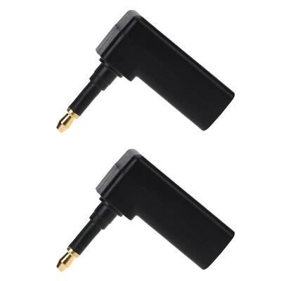 90 Degree Toslink Optical Female to 3.5mm Mini Plug Male Aud