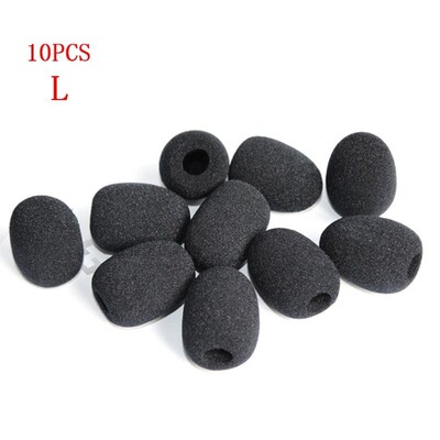 10PCS Microphone Windscreen Sponge Cover Mic Foam Cap for Go