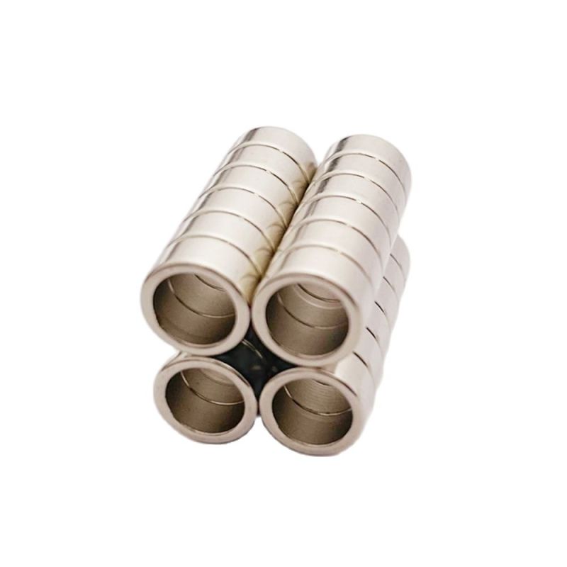 50PCS/LOT Ring Magnet Dia8.4x4mm With Hole dia6.2mm N35 Stro