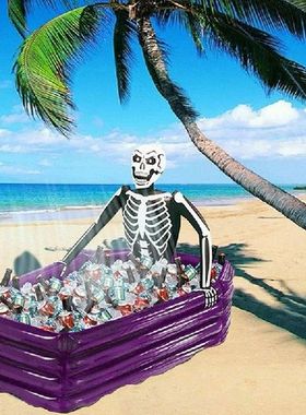 Mat Inflatable Pool Float Toys Halloween Inflatable Ice