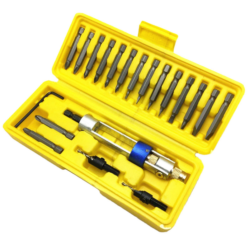 20Pcs Half Time Drill Driver Multi Screwdriver Sets Updated