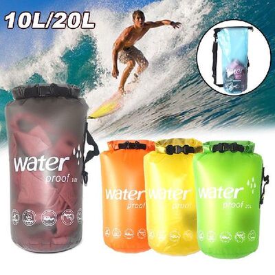 10/20L PVC Waterproof Backpack Portable Outdoor Sport