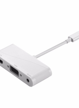 End USB 3.1 Type-C To HDMI VGA Audio HD Definition Adapter C