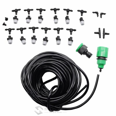 1  Fog Nozzles irrigation system Portable Misting Automatic