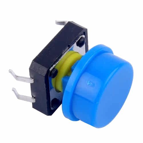 100pcs 4pin B3F Key Tactile Switch Tact Push Button Round Ca