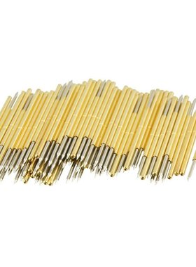 100 Pcs 9100B 1mm 30 Degree Spear Tip Dia Spring Test Probes
