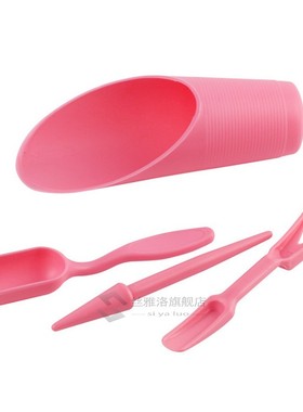 Behogar 4PCS Mini Gardening Planting Tool Set w/Bucket Scoop