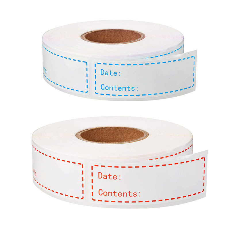 500 pieces food freezer labels 1 x 3 inches