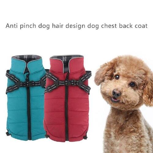 Waterproof Winter Pet Dog Coat  Pet Vest Clothes With