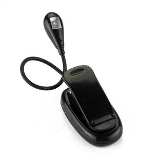 Flexible Lamp Flashlight with Clip