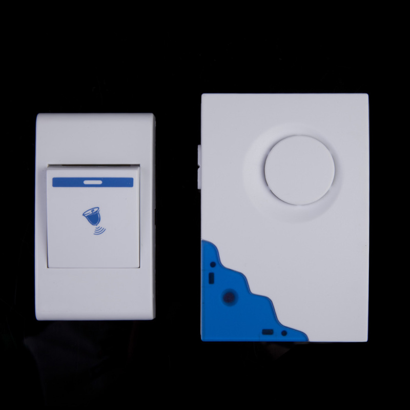 LED Chime Door Bell Gate Alarm Doorbell & Wireles Remote