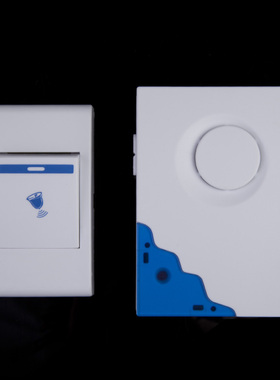 LED Chime Door Bell Gate Alarm Doorbell & Wireles Remote