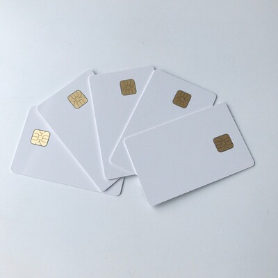 20pcs Factory contact smart Sle4428 chip IC card for busines