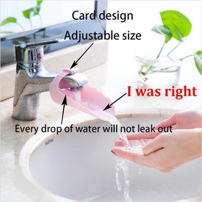 Bathroom Kitchen Accessories New Faucet Extender Toddler