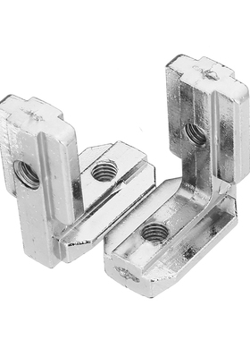 5Pcs LJ40 Carbon Steel T Slot L Shape Inside Corner Connecto