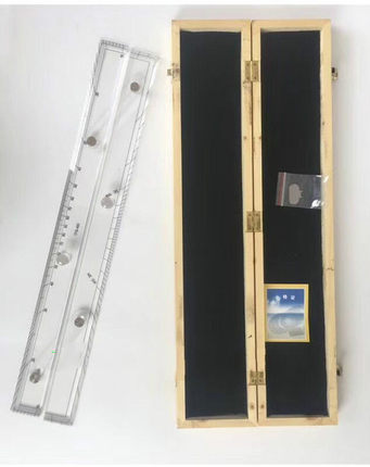 TFB-460 split-pull parallel ruler for marine chart drawing