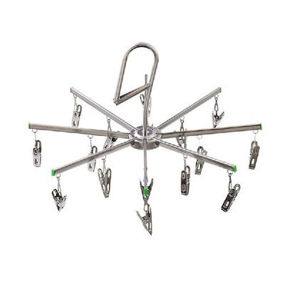 Foldable Stainless Steel Underwear Sock Dryer Laundry Rack