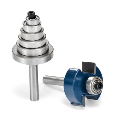 2pcs Rabbet Router Bit 1/4