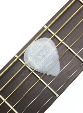 12pcs Bull Head 0.6mm 0.73mm Guitar Pick Super Durable Nylon