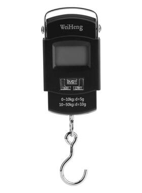 0-50kg Mini Pocket Scale LCD Hanging Luggage Scales Electron