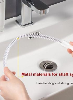1pcs Spring Pipe Dredging Tools Drain Snake Drain Cleaner