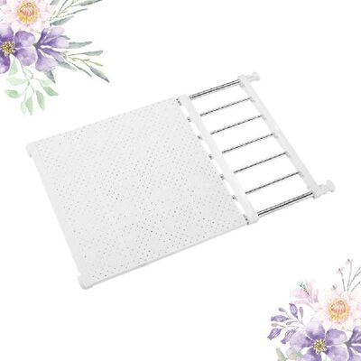 Shelf Organizer Closet Tension Cabinet Separator Shelves