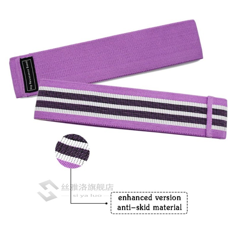 Circle Hip Resistance Bands Yoga Anti-slip Gym Fitness Rubbe