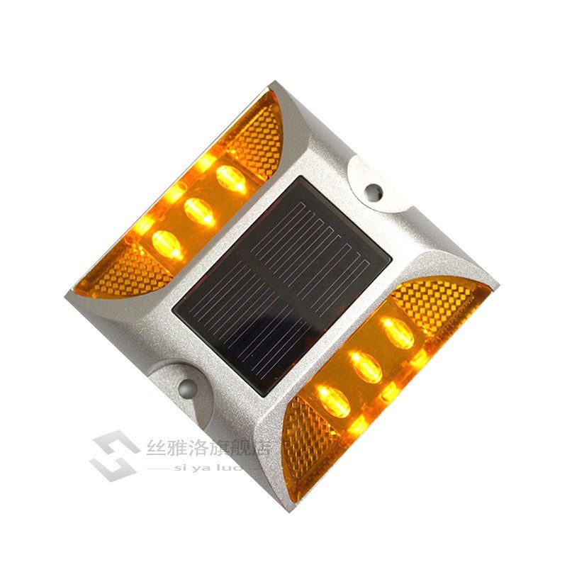 *Waterproof IP68 Aluminum LED Solar Powered Road Stud Light