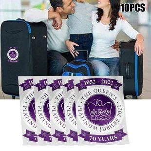 2022 70th Anniversary Queen Elizabeth Ii Sticker Cake