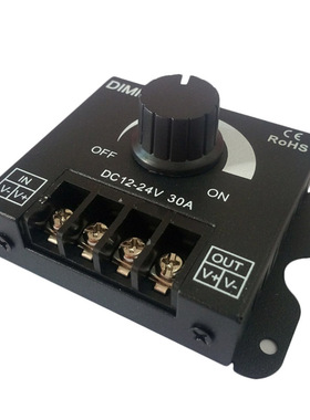 LED Dimmer DC 12V-24V 30A Brightness Lamp Bulb Strip Single