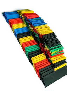127 PCS Colorful Assorted 4 7 Sizes Tubing Wrap Sleeve Combo