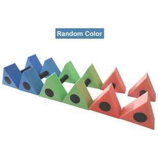 1 Pair Of Triangular Aquatic Exercise Dumbells Light Weight