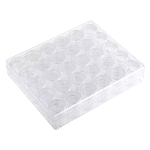 Nail Rhinestones Storage Box Jewelries Sequins Beads