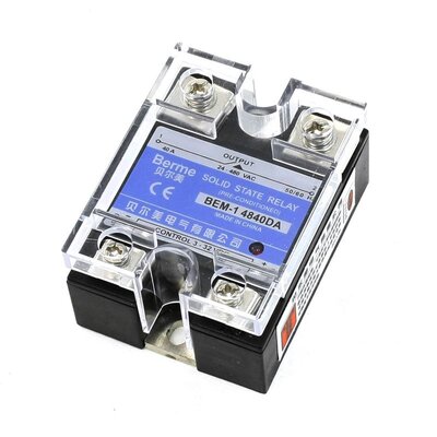 24-480V AC DC to 3-32VDC Output Phase SSR Solid State Relay