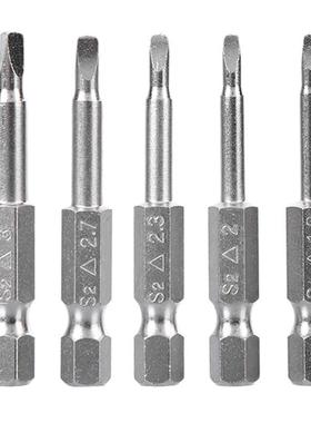 S2 material 5pcs 50mm Triangular screw bits Ushaped bits Han