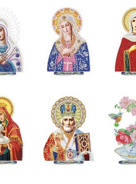 5D DIY Double-Sided Crystal Diamond Ornaments Art Home Room