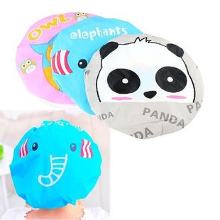 Shower Caps Bathroom Products Waterproof Cute Cartoon