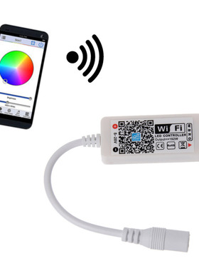DC 5-28V 16 Million Colors 192W LED Wifi RGBW Controller For