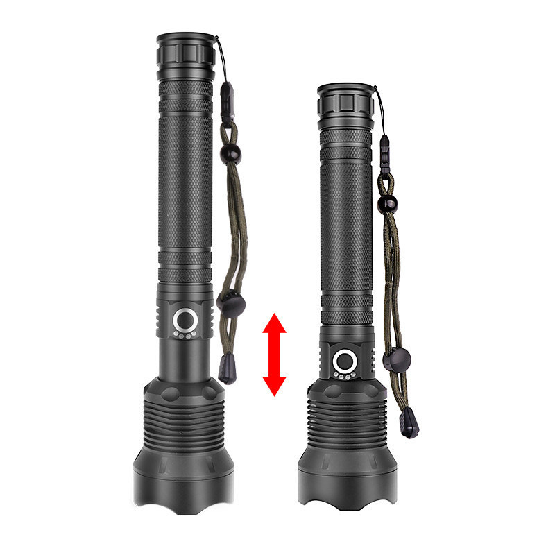 Led Flashlight Ultra Bright Torch Camping Light 3 Switch