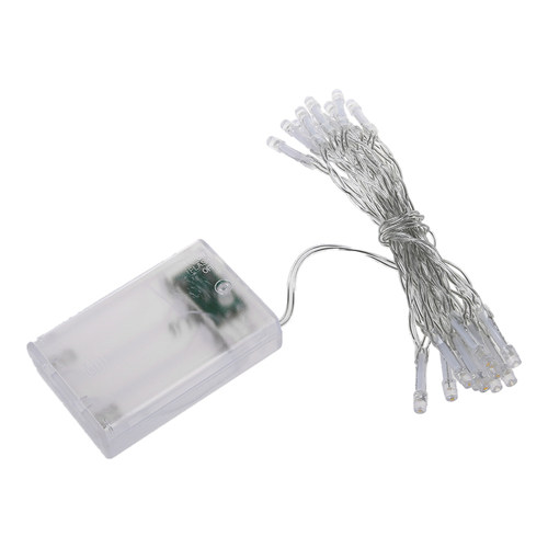 20 LED Strip Powered String Lights Warm White Stripes for Ch