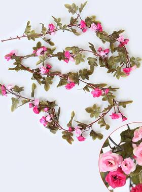*230cm/ 91in Silk Rose Wedding Decorations Ivy Vine Artifici