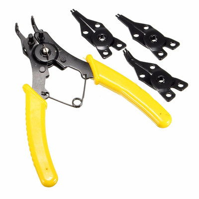 4 in 1 HandSet Head Circlip Plier Snap Ring Pliers Circlip