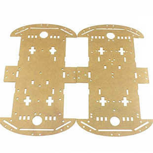 Car Chassis For 4WD Avoidance Tracking Motor Robot Car Chass