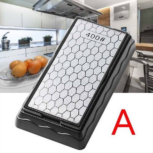Double-Side Sharpener Diamond Whetstone Knife Sharpening