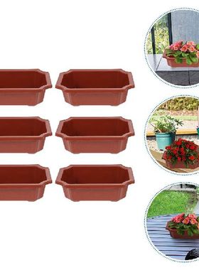 Pot Planter Pots Flower Bonsai Plant Nursery Succulent Box