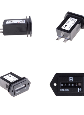 Generator Sealed Hour Meter Counter Tractor Truck Hourmeter